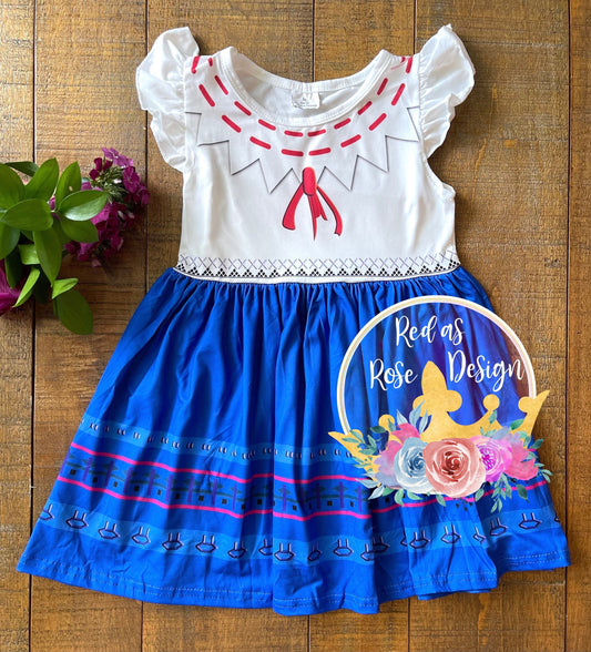 Colombia Flutter Encanto Inspired Summer Dress
