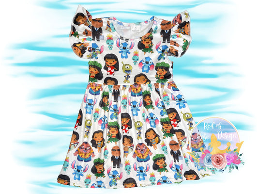 Family Ties, Magical Vibes Twirl Dress